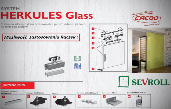 System HERKULES GLASS (na szkło)